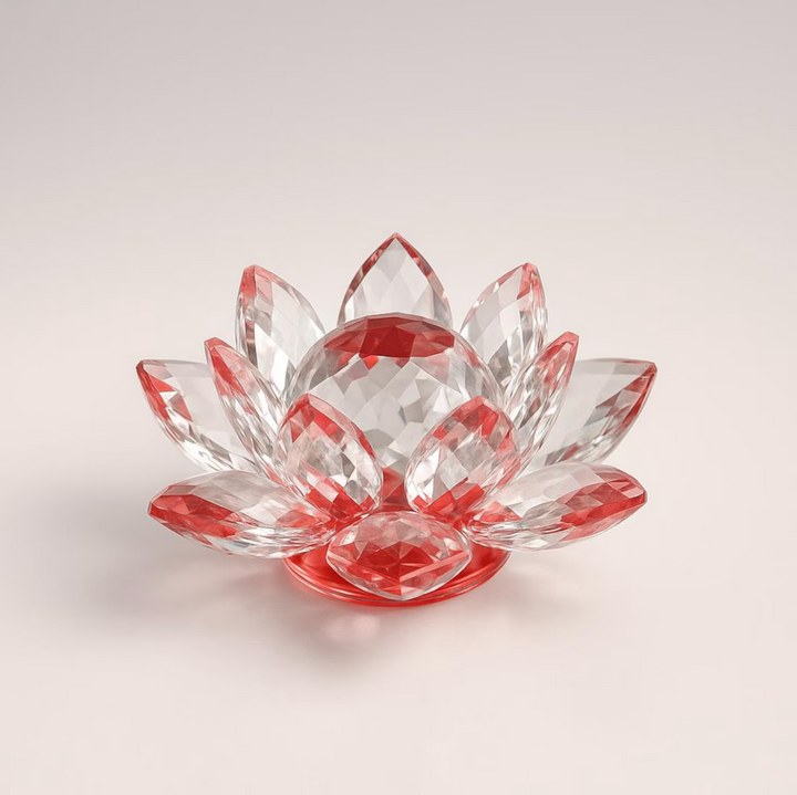 Kristall Lotusblume "Feng Shui"