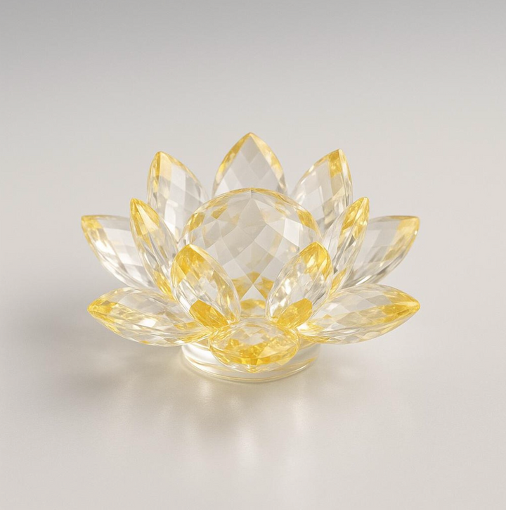 Kristall Lotusblume "Feng Shui"