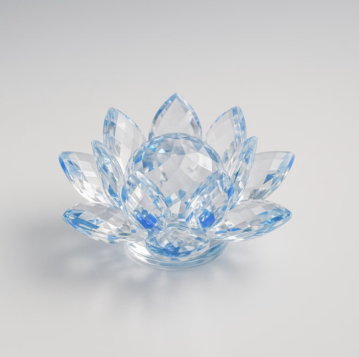 Kristall Lotusblume "Feng Shui"