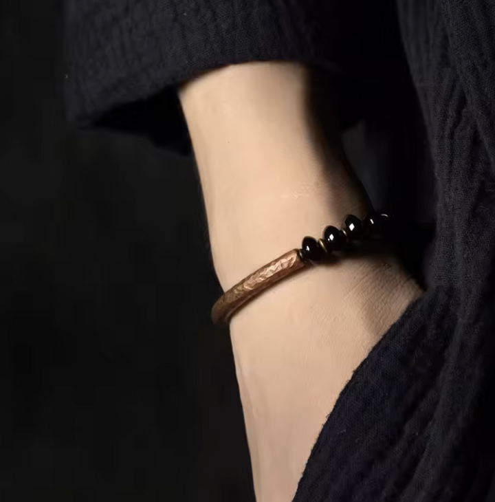 Mystio Obsidian Kupfer - Armband