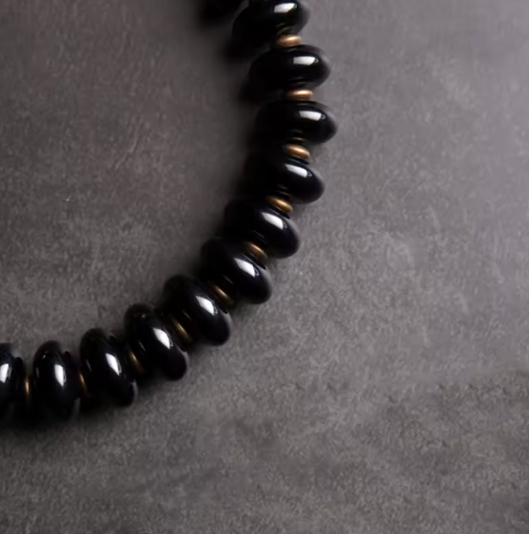 Mystio Obsidian Kupfer - Armband