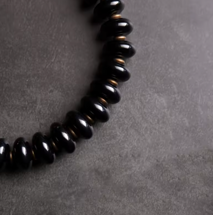 Mystio Obsidian Kupfer - Armband