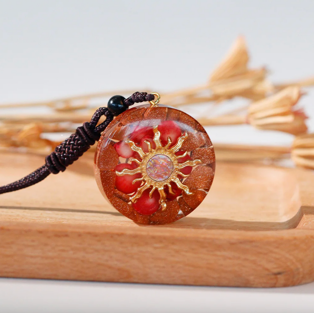 Jaspis Metatron - Kette