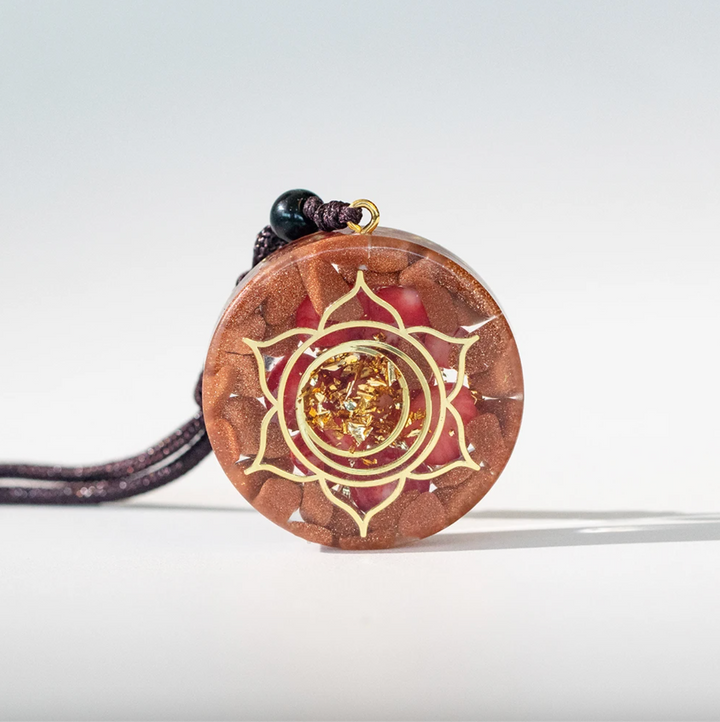 Jaspis Metatron - Kette
