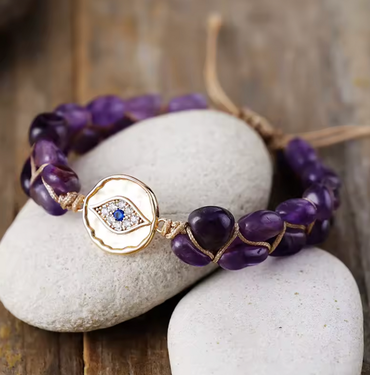 Amethyst Eye - Armband