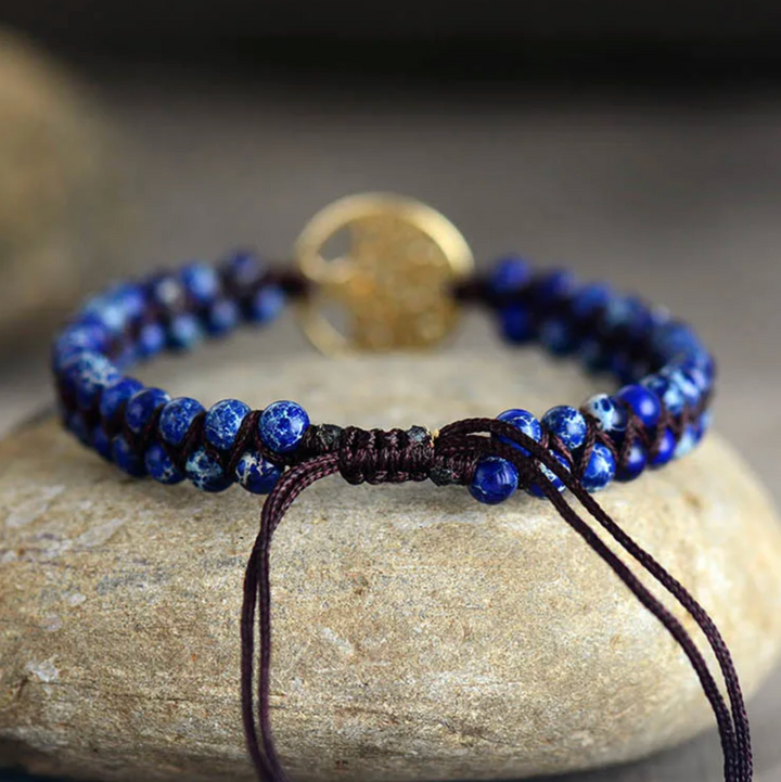 Lebensbaum Lapislazuli - Armband