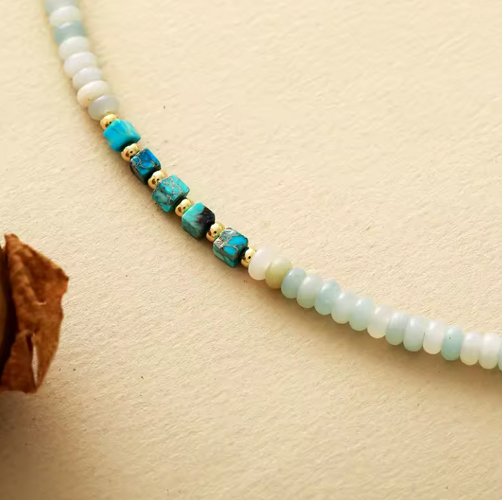 Serene Amazonit - Kette