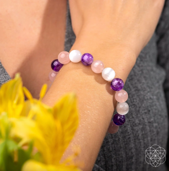 Rosenquarz Feminine - Armband