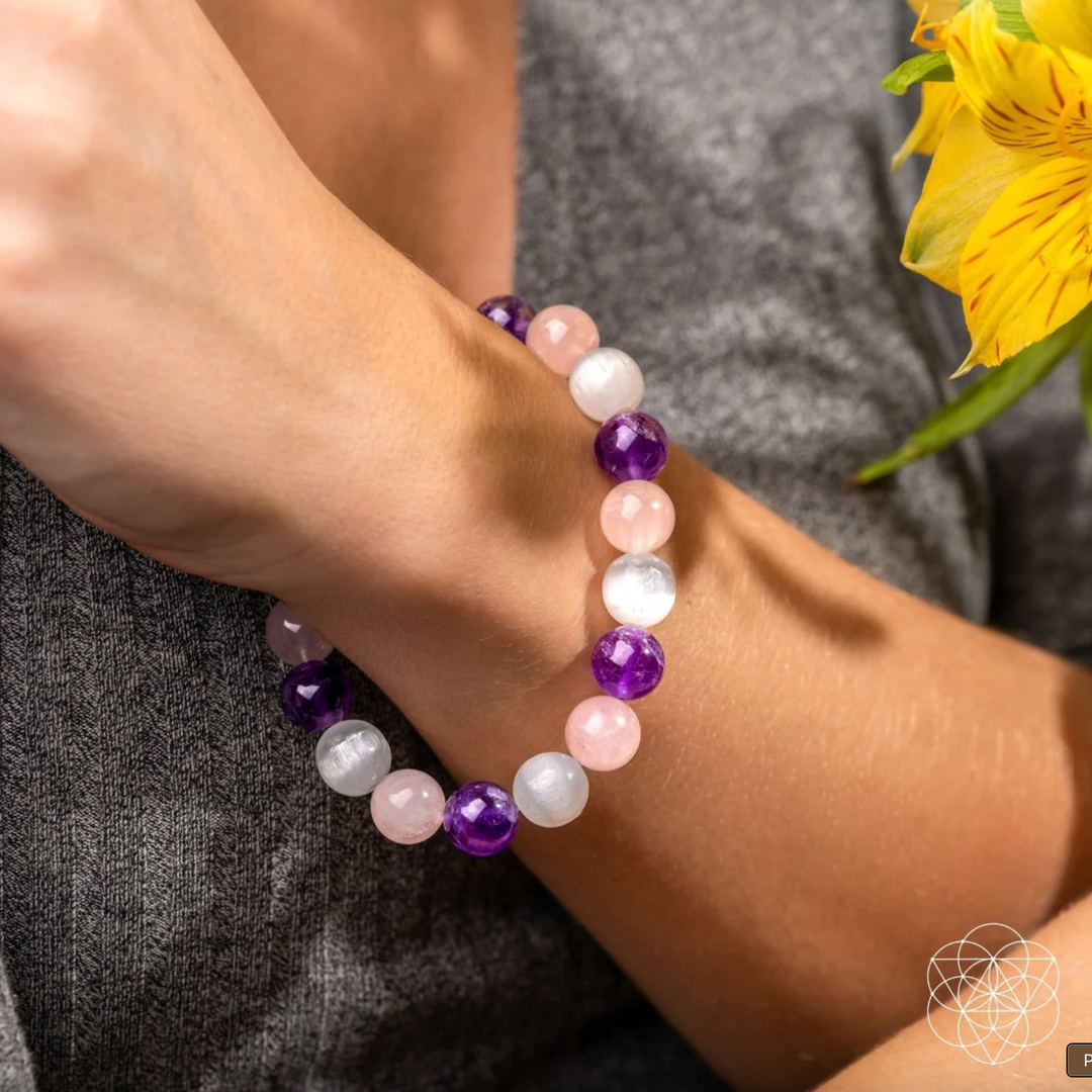 Rosenquarz Feminine - Armband