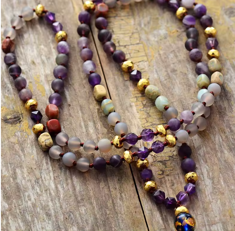 Amethyst Drop - Kette