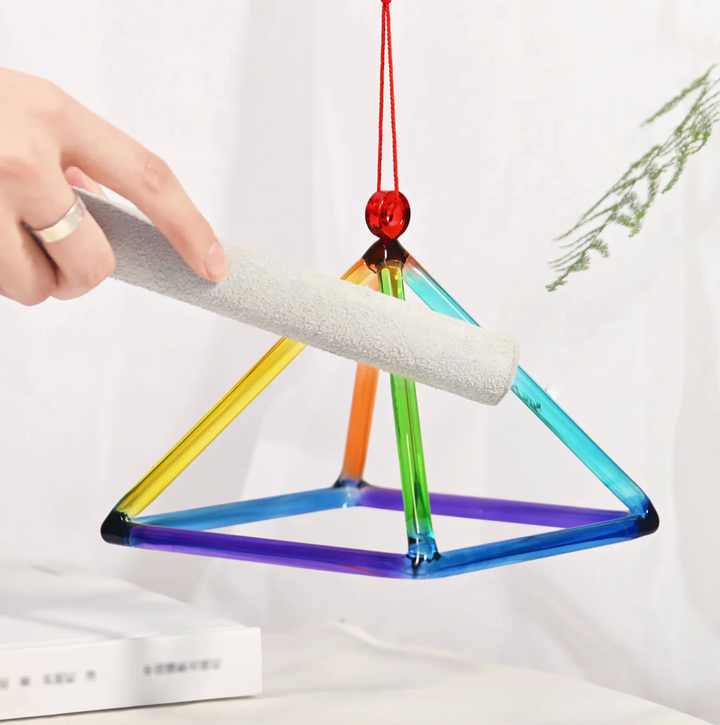 Chakra-Kristallpyramide