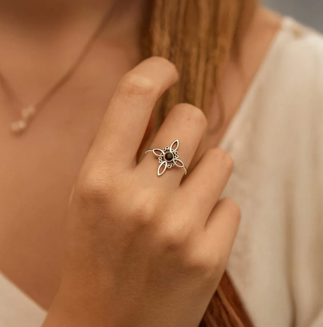 Obsididan Lumen - Ring