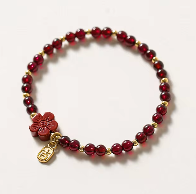 Red Clover Luck - Armband