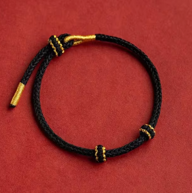 Red Tibet Gold - Armband