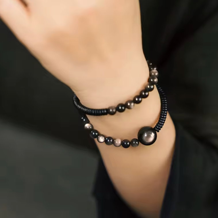 Celestial Obsidian Grande - Armband