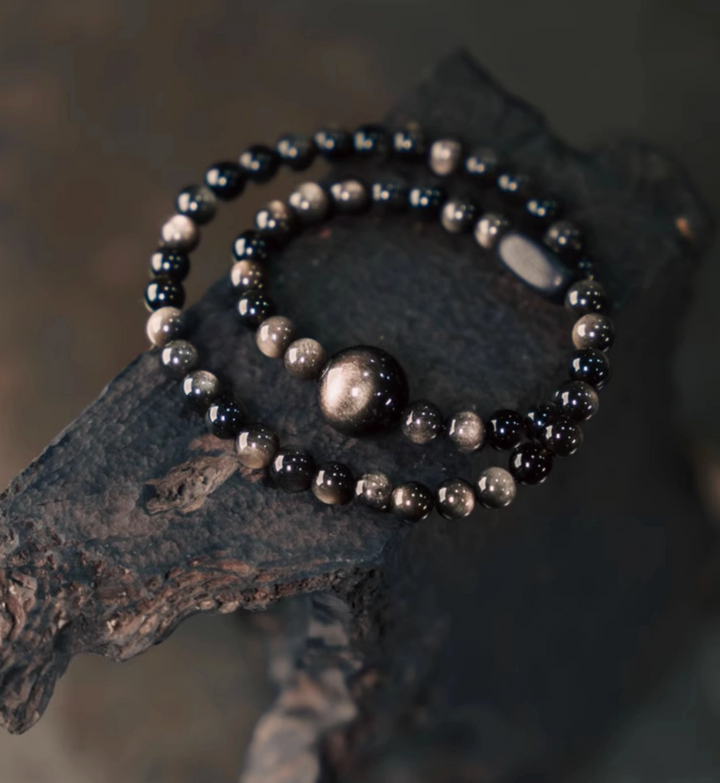 Noire Obsidian - Armband