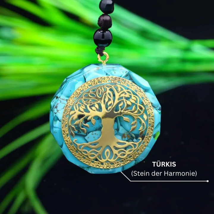 Türkis Orgon Metatron Power - Kette