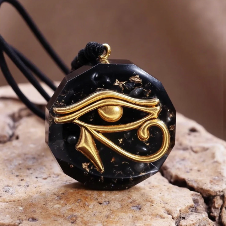 Lapislazuli Orgon Eye - Kette