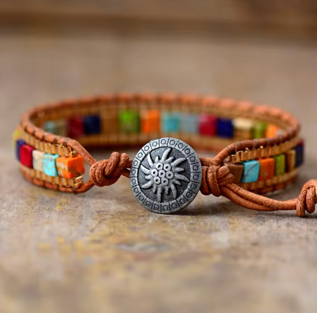 7 Chakra Colorful - Armband