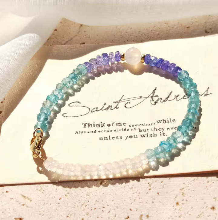 Luxe Aqua Marina - Armband
