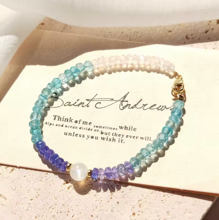 Luxe Aqua Marina - Armband