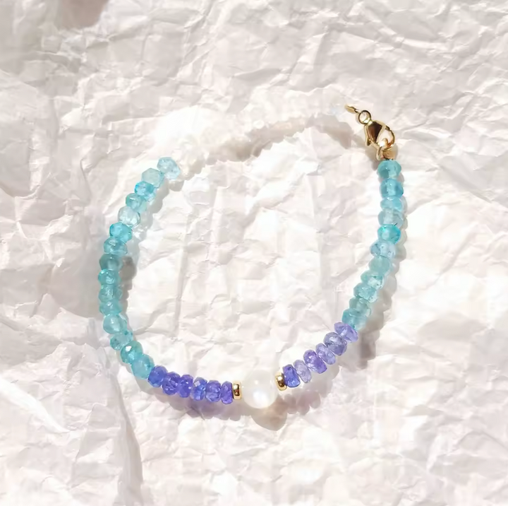 Luxe Aqua Marina - Armband