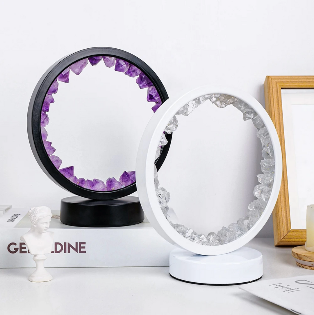 Amethyst-Lampe "Kristalltraum"
