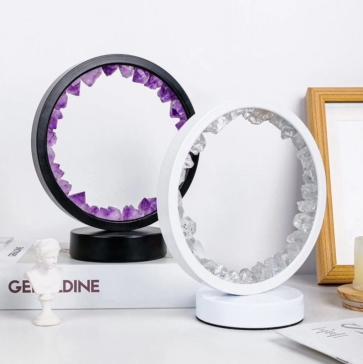 Amethyst-Lampe "Kristalltraum"