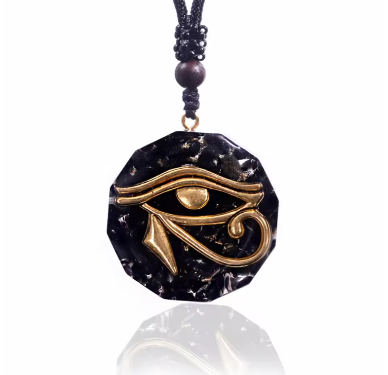 Lapislazuli Orgon Eye - Kette