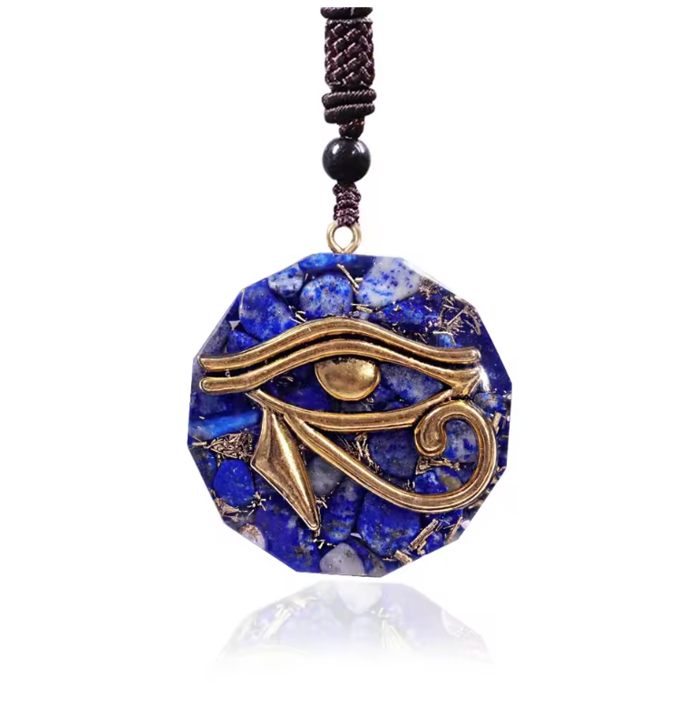 Lapislazuli Orgon Eye - Kette