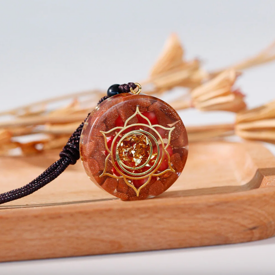 Jaspis Metatron - Kette