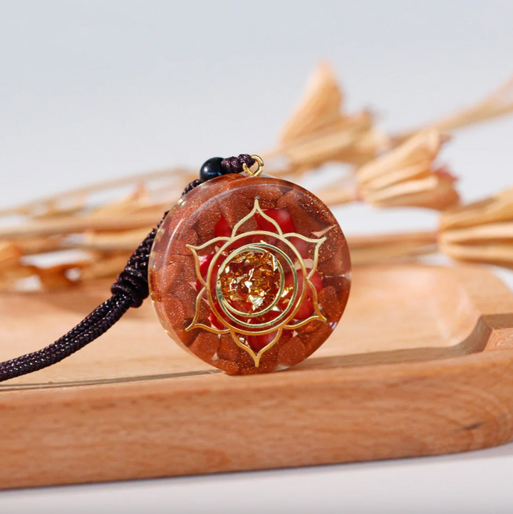 Jaspis Metatron - Kette
