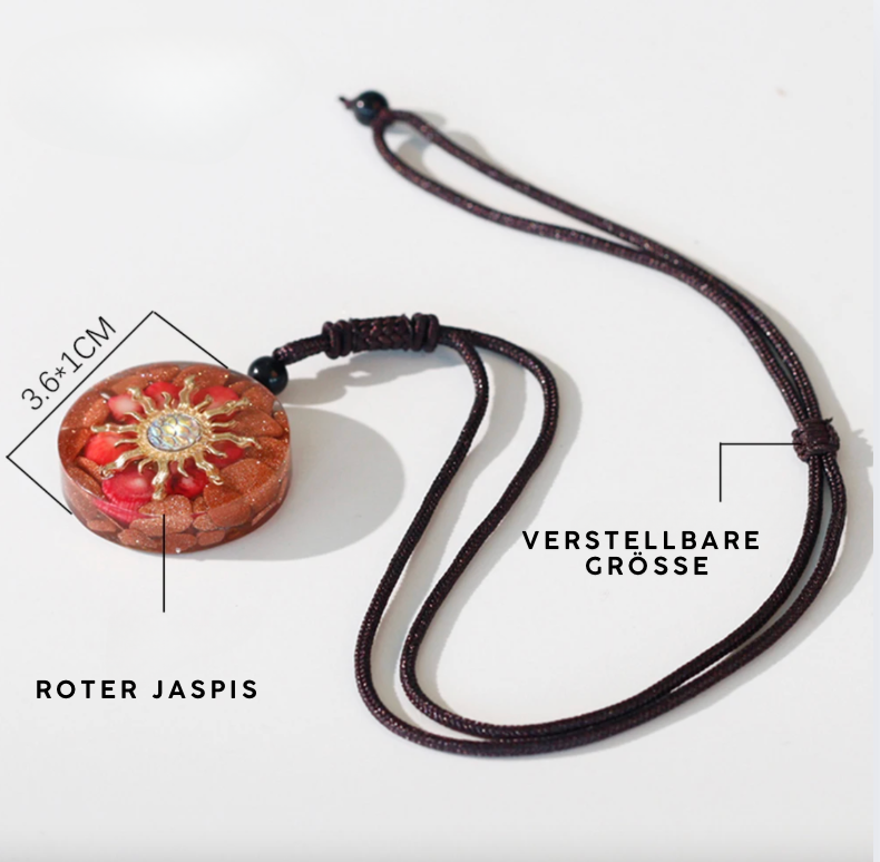 Jaspis Metatron - Kette