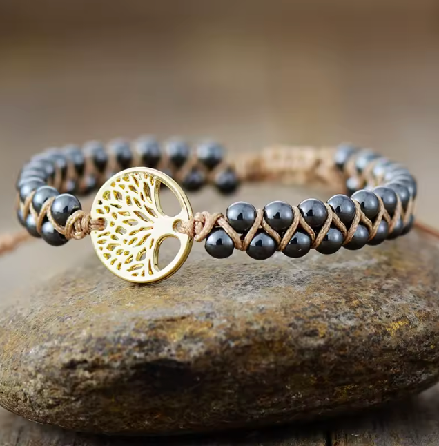 Lebensbaum Lapislazuli - Armband