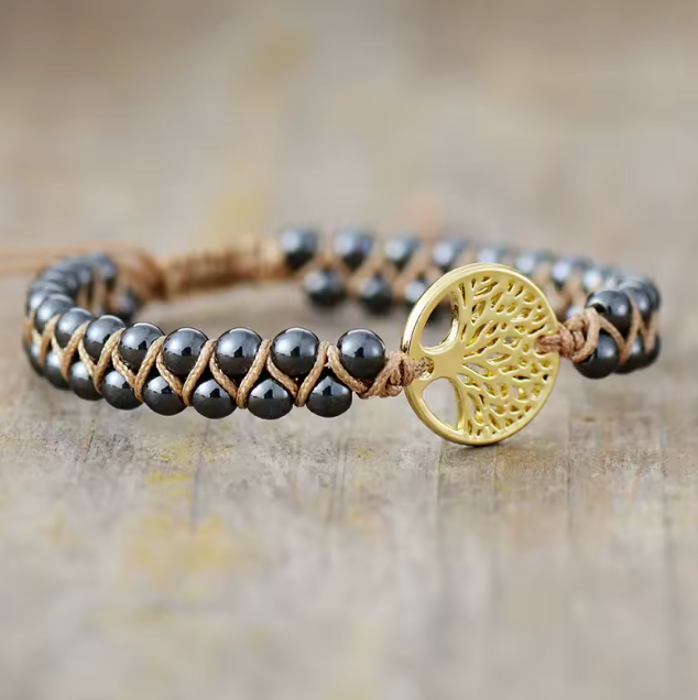Lebensbaum Lapislazuli - Armband