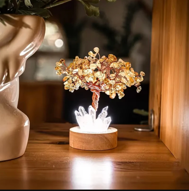 Citrin Leuchtbaum „Freude & Fülle“