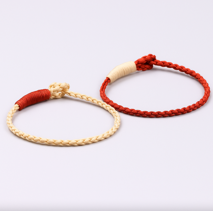 Beige Tibet Set - Armband