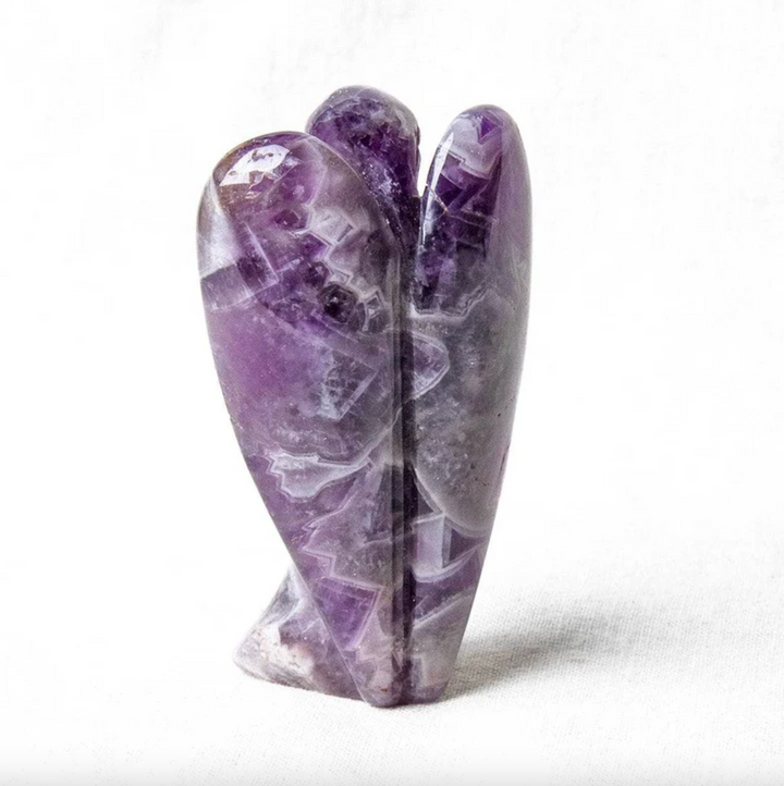 Schutzengel-Figur aus Amethyst