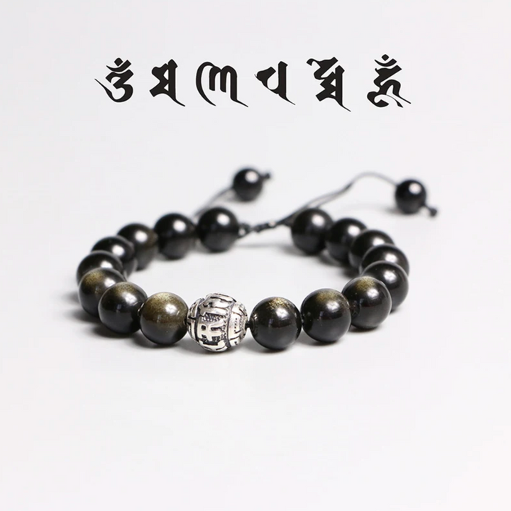 Mantra Obsidian - Armband