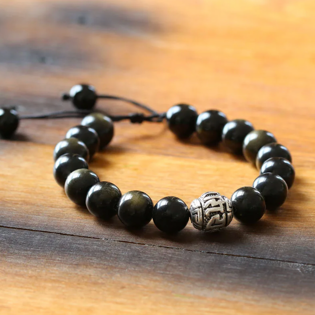 Mantra Obsidian - Armband