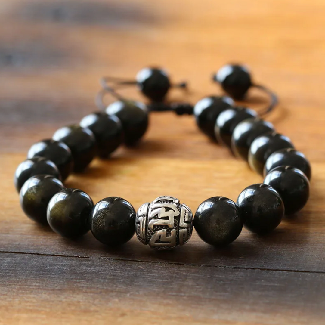 Mantra Obsidian - Armband