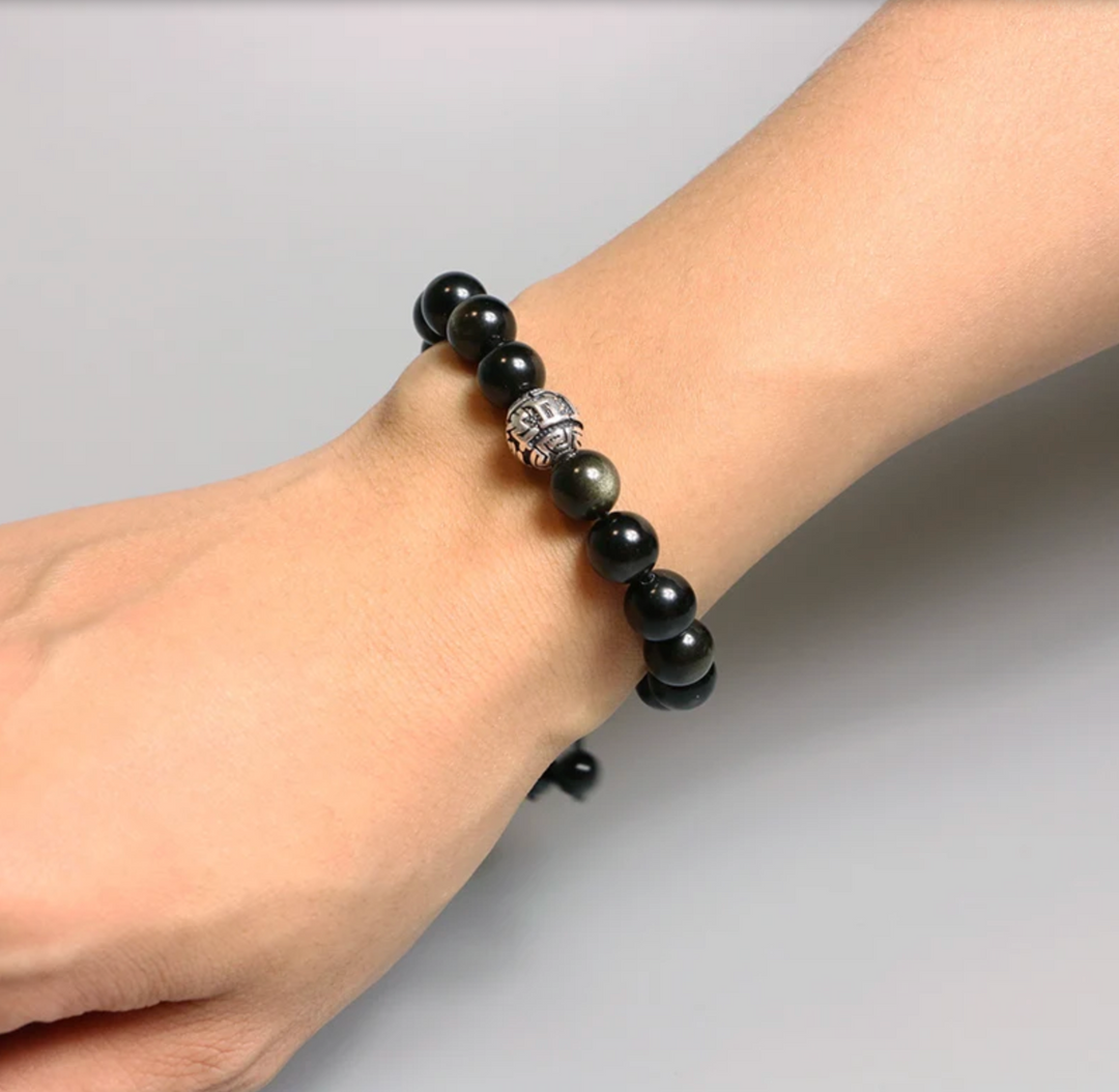 Mantra Obsidian - Armband