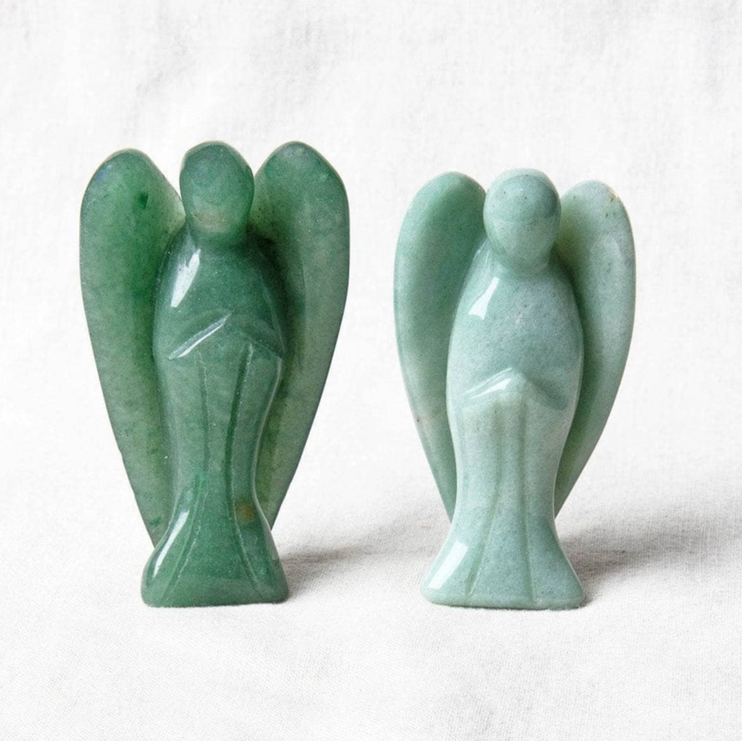 Schutzengel-Figur aus Aventurin