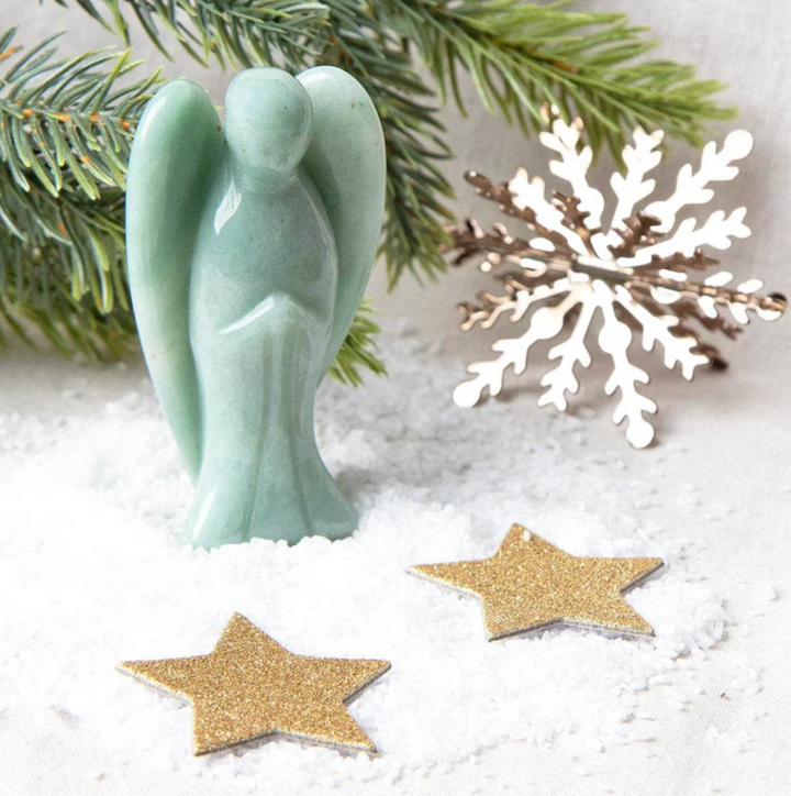 Schutzengel-Figur aus Aventurin