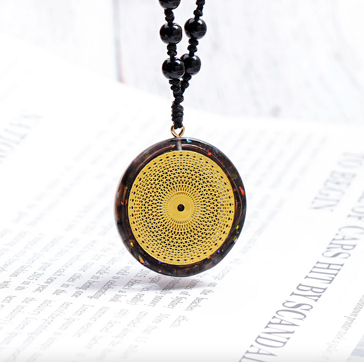 Chakra Sri Yantra Orgonit - Kette