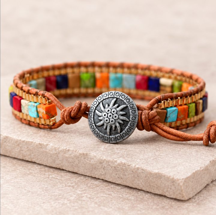7 Chakra Colorful - Armband