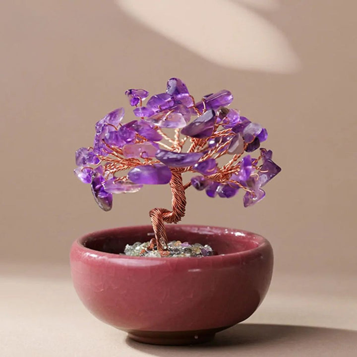 Feng Shui Baum "Heilige Energien" aus Natursteinen