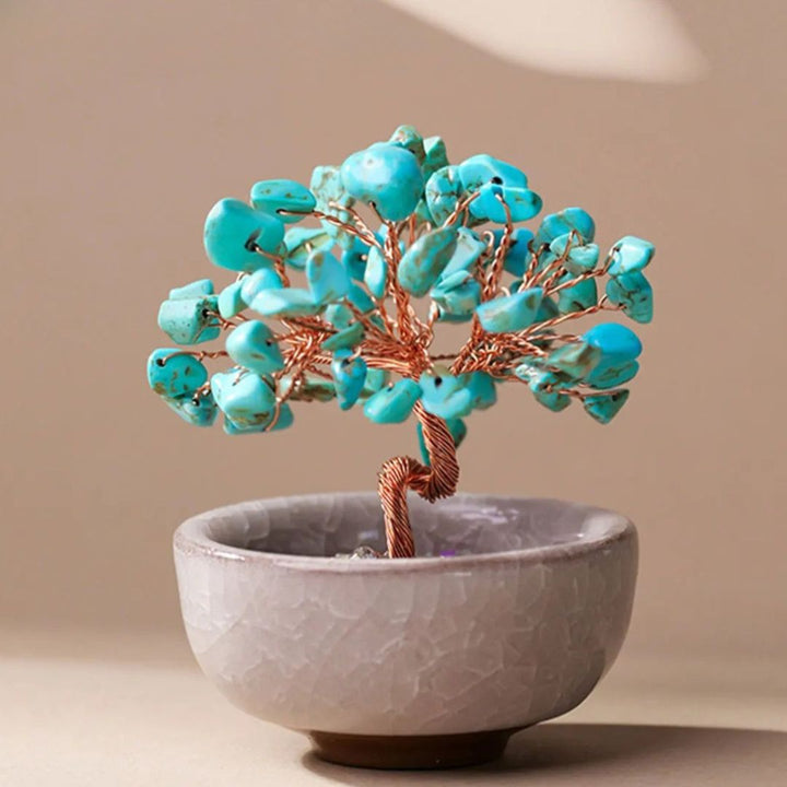 Feng Shui Baum "Heilige Energien" aus Natursteinen