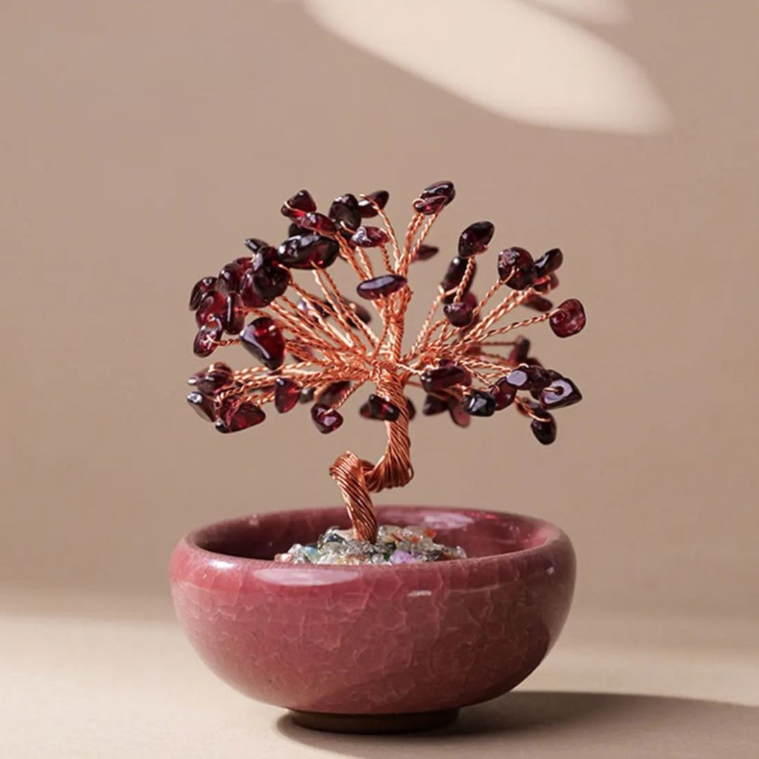 Feng Shui Baum "Heilige Energien" aus Natursteinen