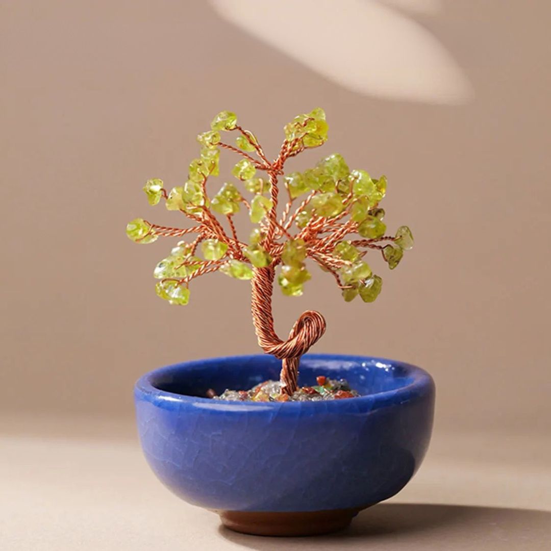 Feng Shui Baum "Heilige Energien" aus Natursteinen